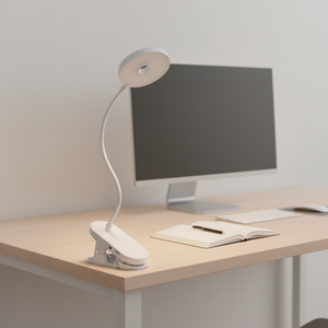 Rechargeable LED Clip Desk Cat's Paw Adaptive <b>Clamp</b>/Stand Dual Use 3 CCT Dimmable ABS Touch Control Anti-Glare - Product Image 5