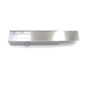 Cierrapuertas cuboides y brazos ranurados de aluminio Cierrapuertas corredizos ocultos de aluminio con resorte - Product Image 5