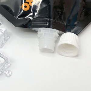 Bolsa de soporte brillante resistente a la corrosión de 15,5 oz, bolsa de sellado térmico para aceite de motor, líquido químico, Material de PE duradero - Product Image 2