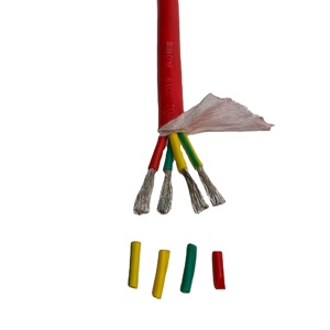 국가 표준 유연한 실리콘 고무 고온 저항 케이블, 차폐 YGC4 * 2.5 피트 스퀘어 자주 - Product Image 4