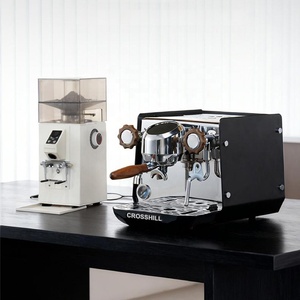 Machine à expresso professionnelle 2400W, double chaudière Golden Cup, système d'extraction 58Pro, contrôle NTC PID, haute performance - Product Image 5