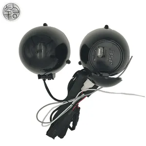 Diy motosiklet Mp3 çalar motosiklet ses Fm radyo motosiklet <span class=keywords><strong>alarm</strong></span>ı hoparlör ve uzaktan kumanda ile Bt eller serbest Usb Sd - Product Image 2