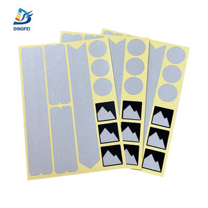 Protection de réflecteur d'autocollant de réflexe argenté pour <span class=keywords><strong>casque</strong></span> de vélo de <span class=keywords><strong>moto</strong></span> - Product Image 6