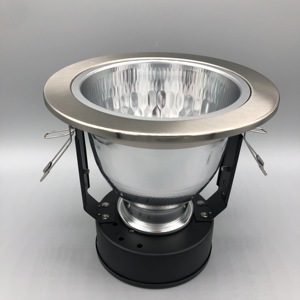 Downlight de <span class=keywords><strong>4</strong></span> pouces pour ampoule <span class=keywords><strong>LED</strong></span> A60, spot de plafond, downlight vertical E27 - Product Image 1