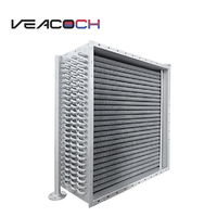 Intercambiador de Calor de Vapor con Tubos Aletados de Acero Inoxidable 316 y Condensador para Secadora por Tambor para Aplicaciones en la Industria Clor-Alcalina