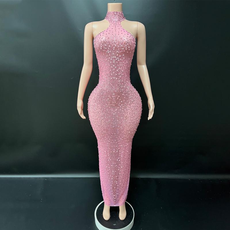 Dress Pink Crystal - Elegant & Luxurious Formalwear