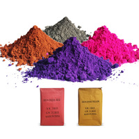 Colorant puissant, agent de coloration perlée, pigments d'oxydes de fer colorés en poudre pour l'industrie