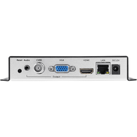 Decodificador NDI 4K IP a HDMI VGA CVBS H.265 H.264 SRT RTMP RTSP HLS Transmisión en Vivo IPTV