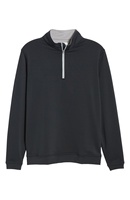 Pulls de golf classiques pour hommes à col zippé 1/4 – Sweat-shirts performants pour la saison automne
