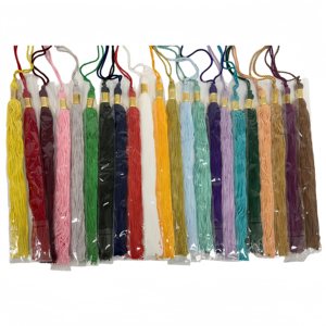 מפעל יוניסקס ישיר למבוגרים בוגר המכללה כובע tassel פס עיצוב עבור סיום tassel - Product Image 1