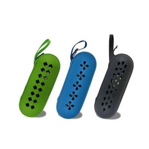 Portable PU Waterproof EVA <b>Towel</b> <b>Box</b> With Plastic Handle Free Factory Sample for Hotel Travel <b>Towel</b> <b>Storage</b> Case - Product Image 1