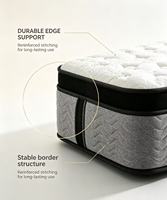 Matelas de luxe 5 étoiles pour hôtel, matelas de massage, matelas à ressorts ensachés et mousse à mémoire de forme, compressé et roulé, tailles King, Queen, Double