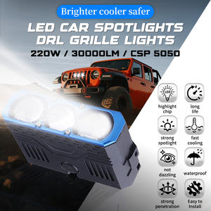 Luces de Conducción de Alta Calidad de 220W, Foco LED para Automóvil, Accesorios para Automóvil, Luces de Trabajo Mejoradas, Luces de Rejilla - Product Image 6