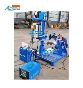 90degree Vertical Turntable 100Kg Welding Positioner for flange tube weld