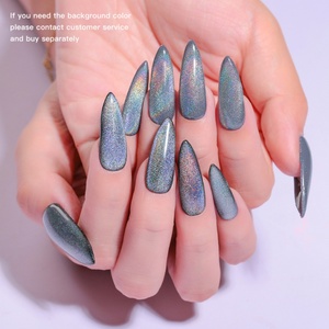 Vernis à ongles gel effet laser arc-en-ciel œil de chat JTING, pigment brillant à fort effet, conception OEM, marque privée - Product Image 4