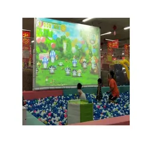 5*96米120 + 游戏快速响应互动投影墙游戏墙投影仪互动儿童游乐场