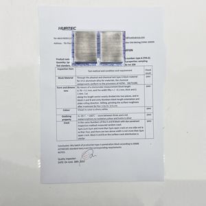 ASTM E165 NDT Blok Uji aluminium retak pengujian penetrasi pewarna YM-A Aloi aluminium - Product Image 4