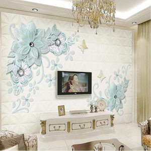 Pannelli Decorativi <span class=keywords><strong>da</strong></span> <span class=keywords><strong>Parete</strong></span> 3D Carta <span class=keywords><strong>da</strong></span> Parati 3D con Rose per Decorazione Casa Soggiorno <span class=keywords><strong>Adesivi</strong></span> Murali 3D - Product Image 3