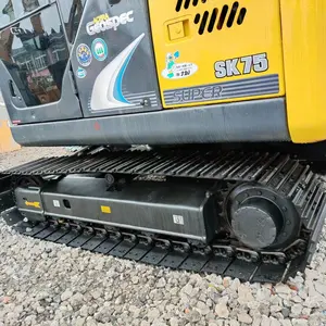 Escavadeira de segunda mão Kobelco SK75/Kobelco SK75 Usada direto da fábrica