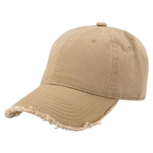 Gorra de Béisbol Lisa de Algodón 100% Lavado con Borde Desgastado de Alta Calidad Directo de Fábrica - Fabricante - Product Image 4