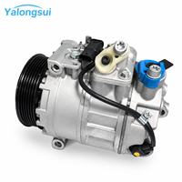 Compresseur de climatisation automobile 6PK 115mm pour E260, prise plate à double broche, neuf, R134a, 12V, haute qualité