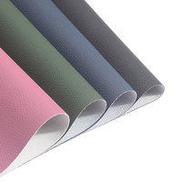 Cuir synthétique en PVC avec grain de perle et texture de litchi pour sacs de canapés de sièges de voiture-Accessoires d'emballage portables