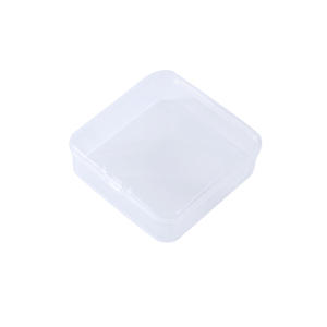 Cajas de Almacenamiento de Plástico Transparente, Rectangulares, de Material PP, con Tapa, Organizador de Oficina, Embalaje General, Ecológicas, Origen Zhejiang - Product Image 2