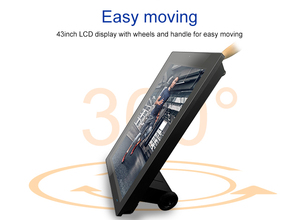 จอแสดงผลดิจิตอล LCD แบบตั้งพื้นสำหรับโฆษณา ขนาด 43 นิ้ว สำหรับใช้งานกลางแจ้ง มาตรฐาน IP65 ใช้พลังงานแบตเตอรี่ กันน้ำ รุ่น ADA03H4 - Product Image 6