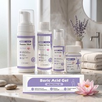 Kit de Soins Intimes Féminins 5-en-1 : Capsules d'Acide Borique et Gel Nettoyant Antibactérien pour le Contrôle des Odeurs (Vente en Gros)