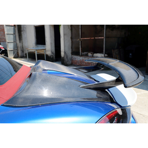 Alerón Trasero de Fibra de Carbono Estilo Hump para Coche 2017-2019, Nuevo, Compatible con 718 - Product Image 5