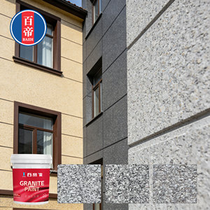 Pittura Effetto Pietra Artistica, Non Tossica, Facile <span class=keywords><strong>da</strong></span> Applicare, per Esterni, in Acrilico Puro, Effetto Granito Naturale - Product Image 1