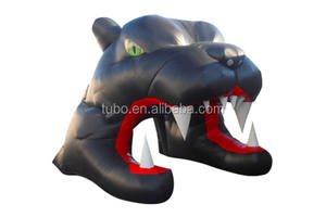 Tête d'entrée de mascotte d'animal en plein air canal d'entrée casque de football tente tunnel gonflable de bouledogue pour les <span class=keywords><strong>jeux</strong></span> d'événements sportifs - Product Image 6