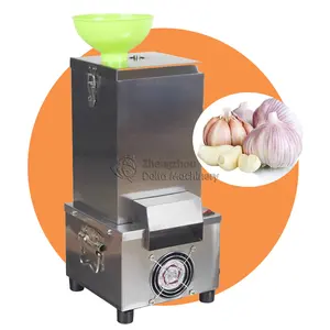 Mini Tabletop Small Electric 180w Stainless Steel Garlic Peeler Machine Garlic Clove Peeling Machine