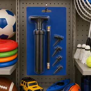 Kit di manutenzione per palloni con pompa manuale in acciaio <span class=keywords><strong>Spalding</strong></span> - Product Image 5