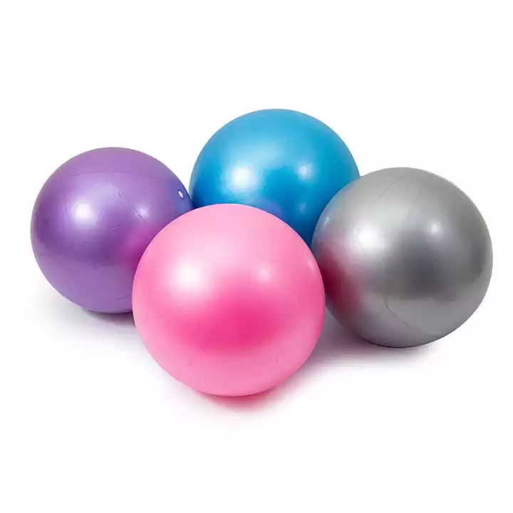 Inflatable Small Mini 25cm Anti burst Frosted Yoga Fitness Exercise Ball Exercise Gymnastic Fitness Ball