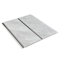Panneaux de plafond en plastique à fixation rapide, PVC rectangulaire, étanche et résistant à l'humidité, plaque de fixation supérieure en PVC