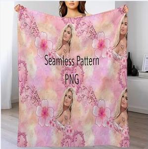 Venta al por mayor Ecológico <span class=keywords><strong>Karol</strong></span> <span class=keywords><strong>G</strong></span> <span class=keywords><strong>Bichota</strong></span> Temporada Franela Fleece Lunch Break Manta Mantas de viaje - Product Image 5