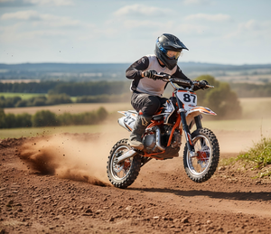 Moto tout-terrain à essence 49cc pour enfants |   <span class=keywords><strong>Mini</strong></span> moto de motocross |   Vélo d'aventure tout-terrain |   Modèle -20 |   Vitesse maximale de 40 à 60 km/h - Product Image 3