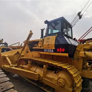 Excavadora sobre orugas Komatsu D155A de segunda mano, maquinaria usada para agricultura y movimiento de tierras supercondición