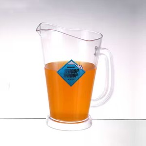 Pichets à bière en <span class=keywords><strong>plastique</strong></span> avec logo personnalisé, <span class=keywords><strong>1L</strong></span>, 1.2L, 1.5L, 1.8L, 2L, empilables, <span class=keywords><strong>pichet</strong></span> à bière glacée, carafe à eau pour bar - Product Image 3