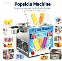 Commerciële ijslollymachine van roestvrij staal, ijslollyvormer, yoghurt- en fruitijslollyvormen, vrieskast