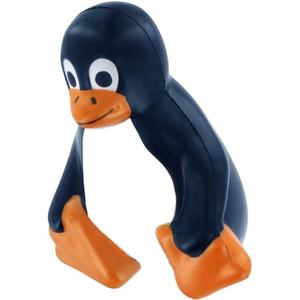 Cadeaux promotionnels personnalisés avec logo, publicité, balles anti-stress en mousse PU en forme de pingouin - Product Image 2