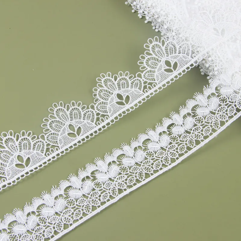 5cm Breite Vorhang Tischdecke Schon bezug Braut DIY Kleidung/Zubehör Europa Muster Polyester Stickerei Spitzen besatz