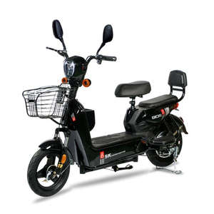 Bicicleta Eléctrica de Alta Demanda con Motor Trasero de 48V, Freno de Disco, Canasta de Acero Inoxidable, Pedales Anchos, Segura para Conducir de Noche para Adultos - Product Image 4