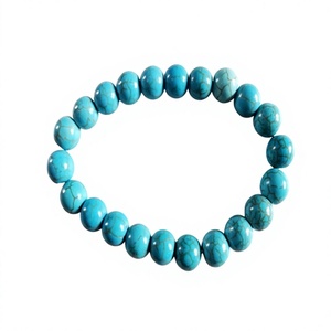 Handmade Elastic Bracelets 8mm Matte Natural Agate Gemstone Turquoise Beads <b>Crystal</b> Healing Semi-Precious Stones <b>Chakra</b> Gift - Product Image 1