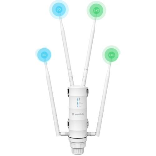 New Arrivals WAVLINK WN572HP3 AC1200 Dual Band Weatherproof Wireless Router Outdoor WiFi Extender