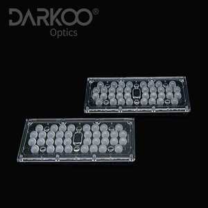 173x71mm 야외 하이 스퀘어 12 터널 Smd 사용자 정의 교체 수직 Type3 모델 광학 가로등 렌즈 - Product Image 4