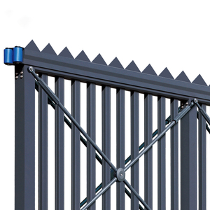 Portail <span class=keywords><strong>coulissant</strong></span> automatique industriel sans <span class=keywords><strong>rail</strong></span> en aluminium pour l'entrée des usines et des écoles, idéal pour la sécurité - Product Image 2