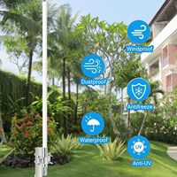 Antenne Lora 915 MHz pour module Meshtastic ESP32 / Systèmes IoT LoRa / Hotspot Helium, 890-960 MHz 9 dBi / Câble de 16,4 pieds / RP-SMA / SMA Mâle