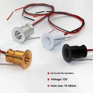LED12V aluminium E27 dapur Modern 1W, dudukan permukaan IP44 hangat putih dapat diredupkan untuk penggunaan dalam ruangan kantor Hotel - Product Image 5